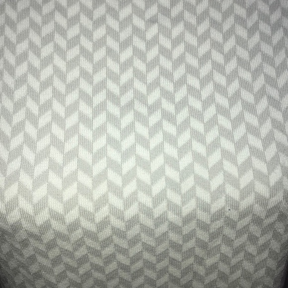 Tia Cibani Sweater Dress 2 white gray sheath - Picture 3 of 8